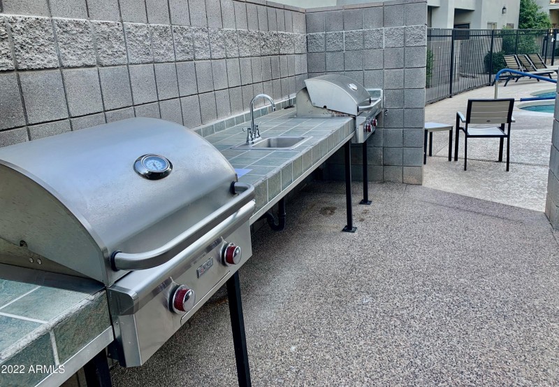 32.5 Grill by Pool