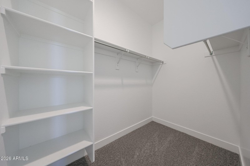 Large closet space