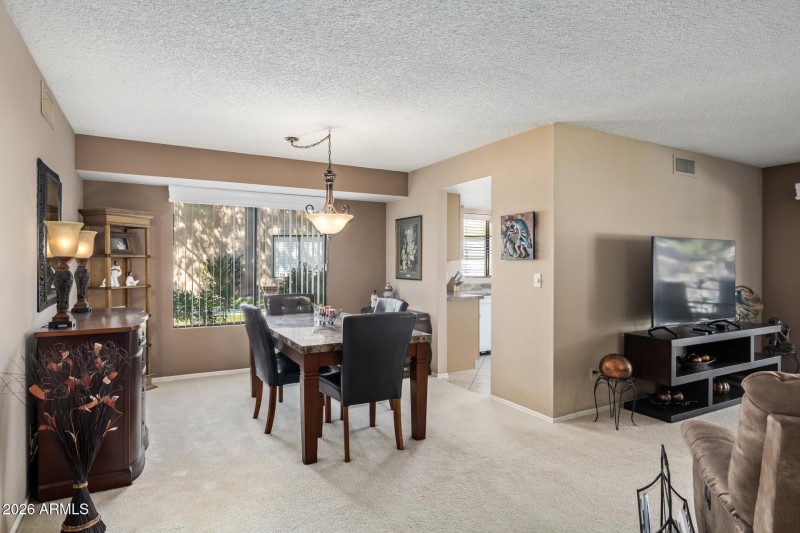 Great Room with adjacent didning