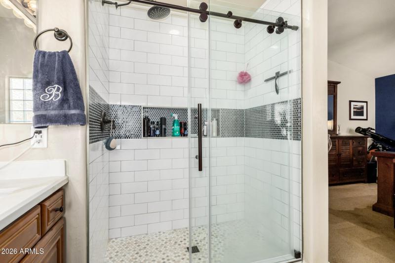 Primary bath - New shower