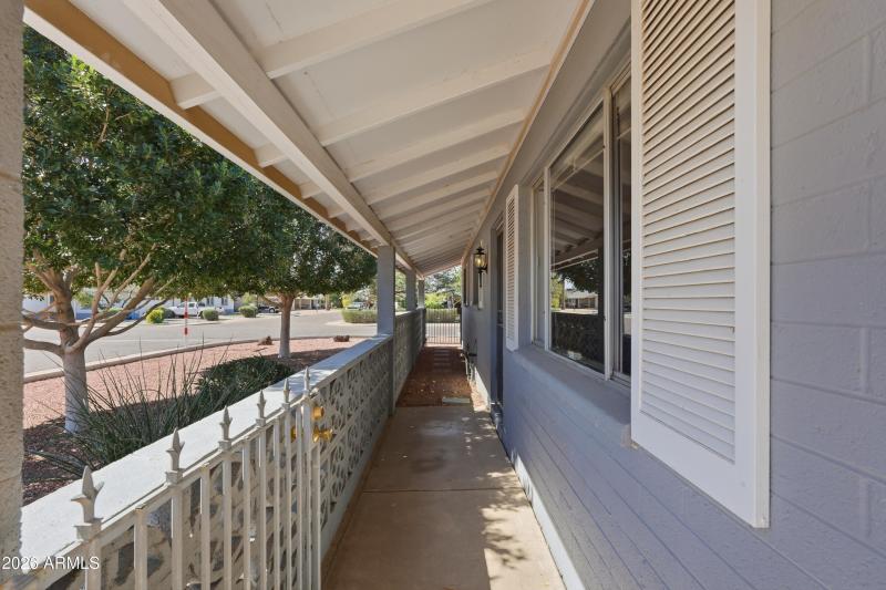 Covered Front Porch