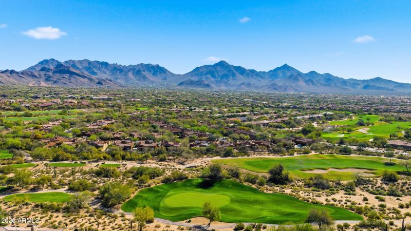 Footsteps from Grayhawk Golf Course