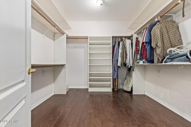 Master Walk in closet