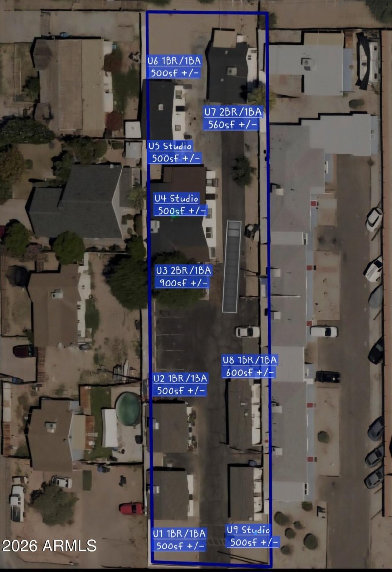 Overhead View w labels