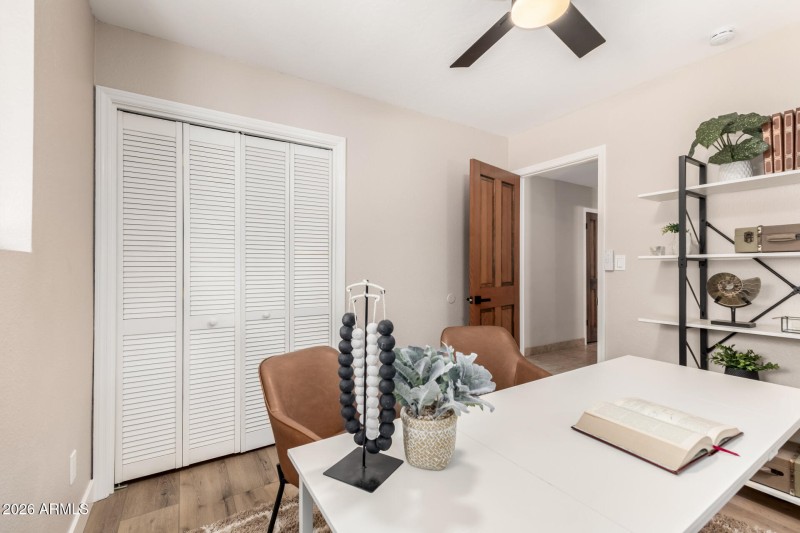 bedroom 4 used as office