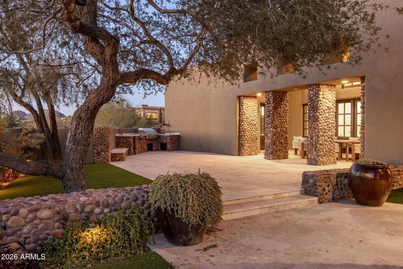 Towards outdoor kitchen