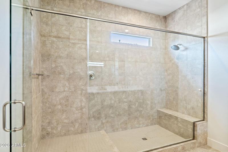 Primary Glass Walk-in Shower