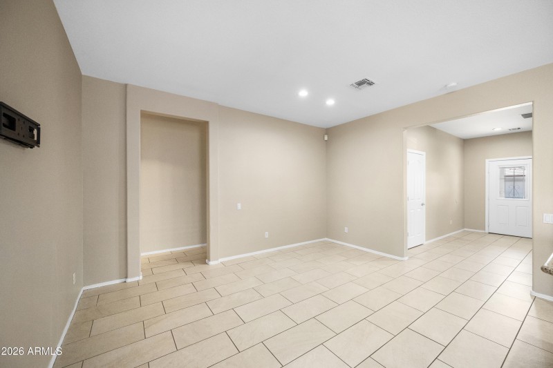 Dining area of great room