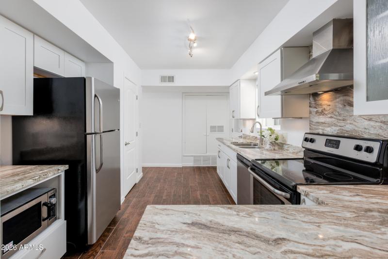 Kitchen w/ stainless appliances