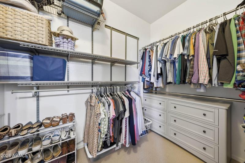 Primary Walk-in Closet