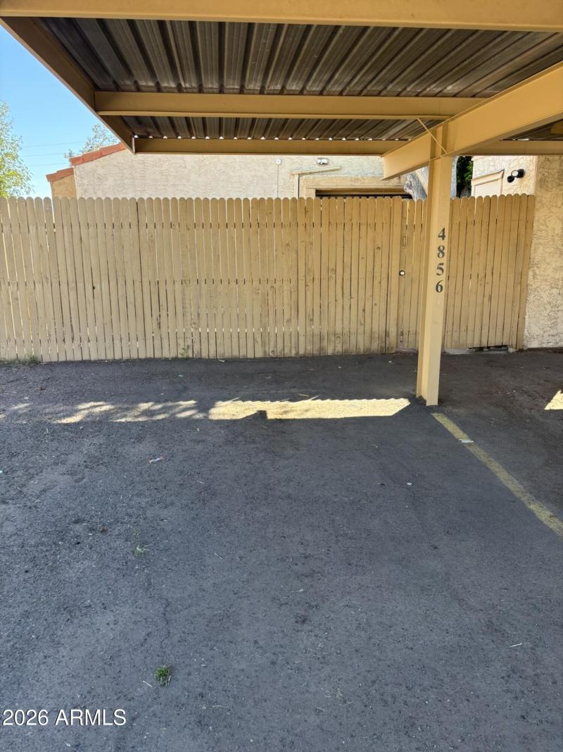 Covered parking
