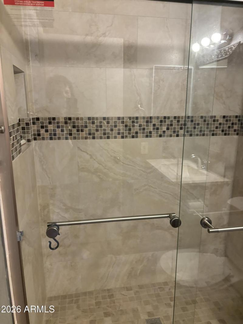 Remodeled second bathroom