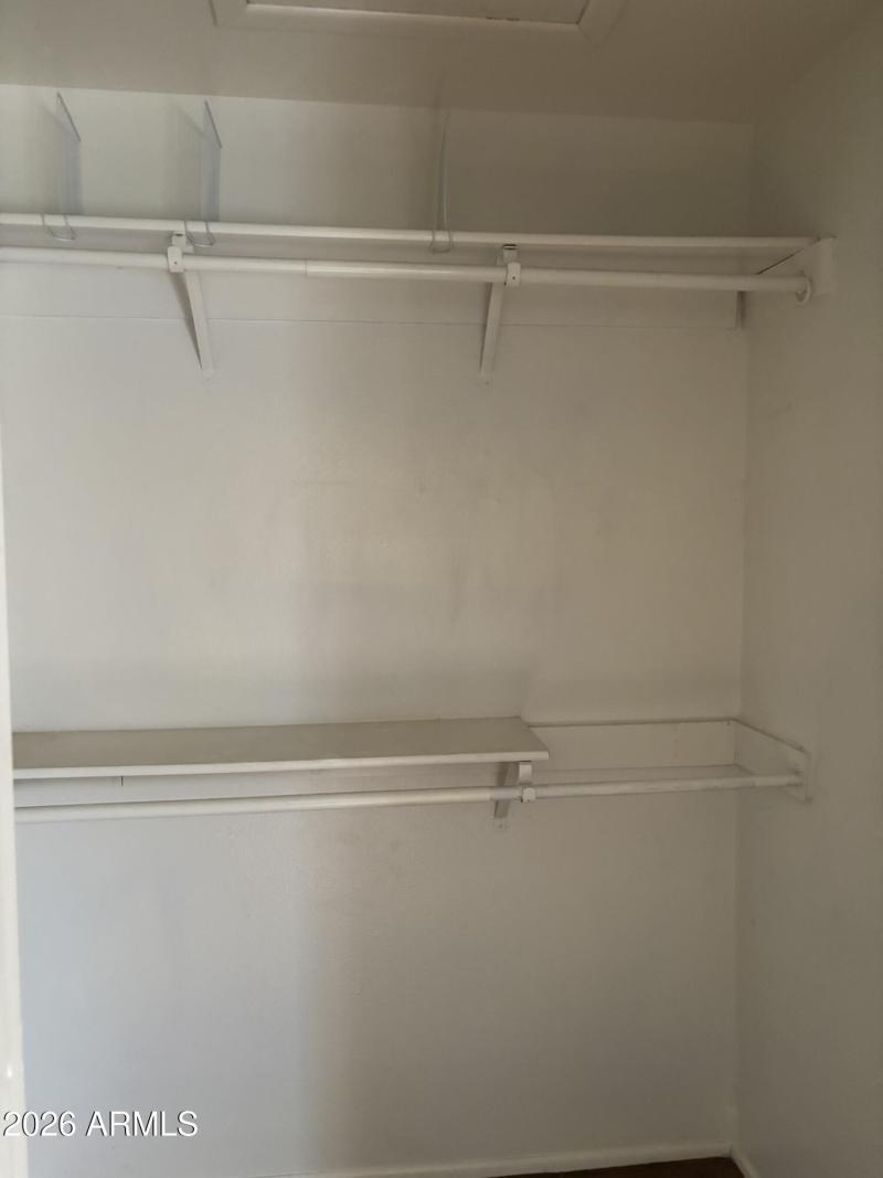 Second bedroom walk in