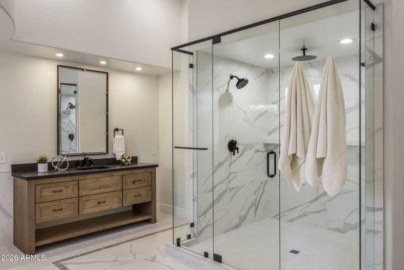 Primary Suite Rainfall Shower