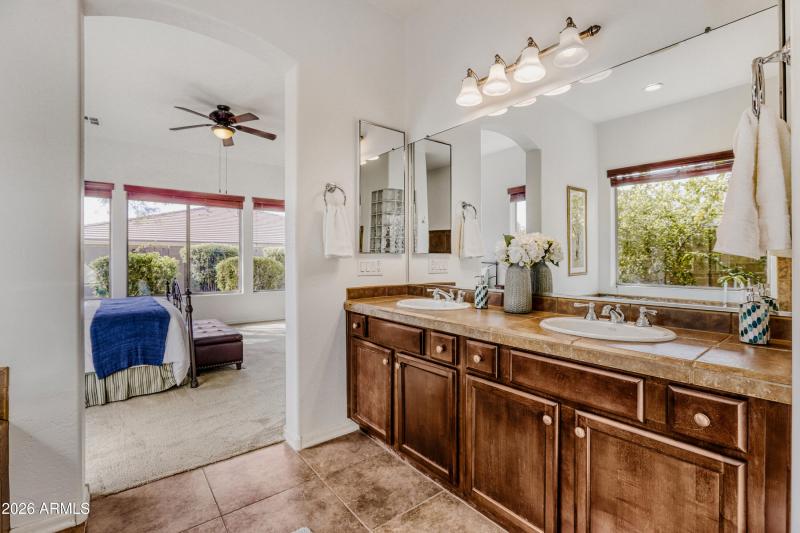 Double Vanity & Storage