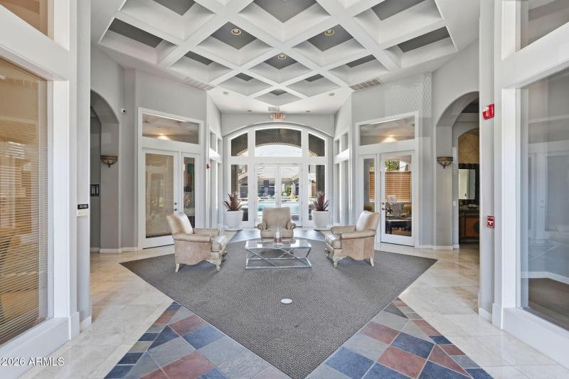 Community Clubhouse Hall-way