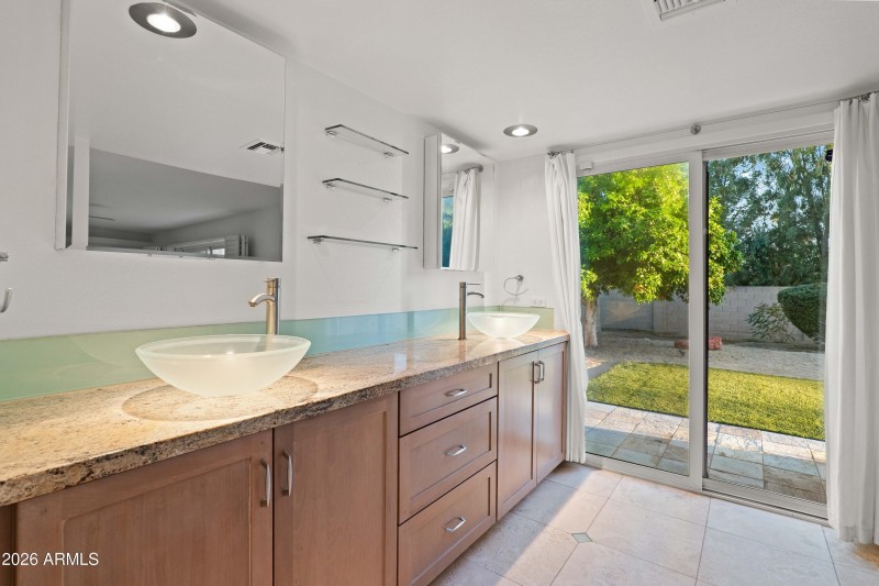 Primary Vanity & Exit