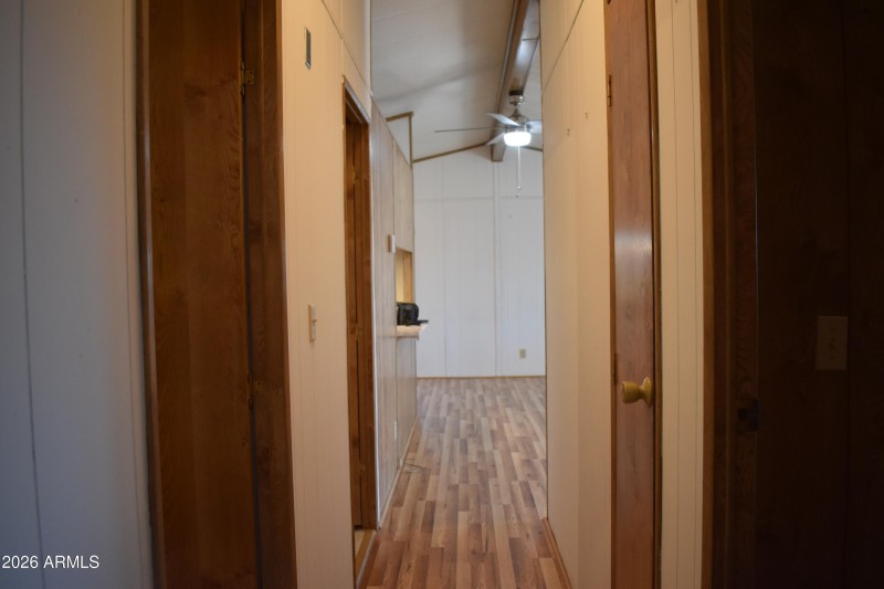 Hallway looking toward living room