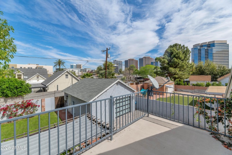 Balcony Midtown views