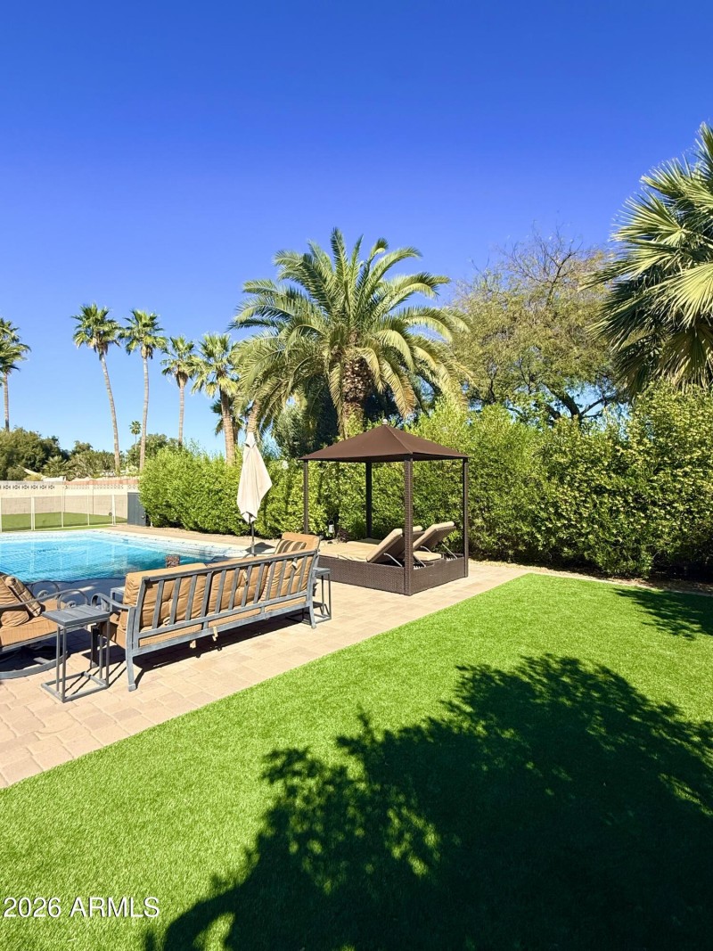 Backyard looking east