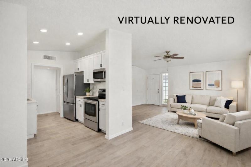 Virtually Renovated Kitchen