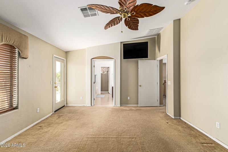 Primary bedroom to bath