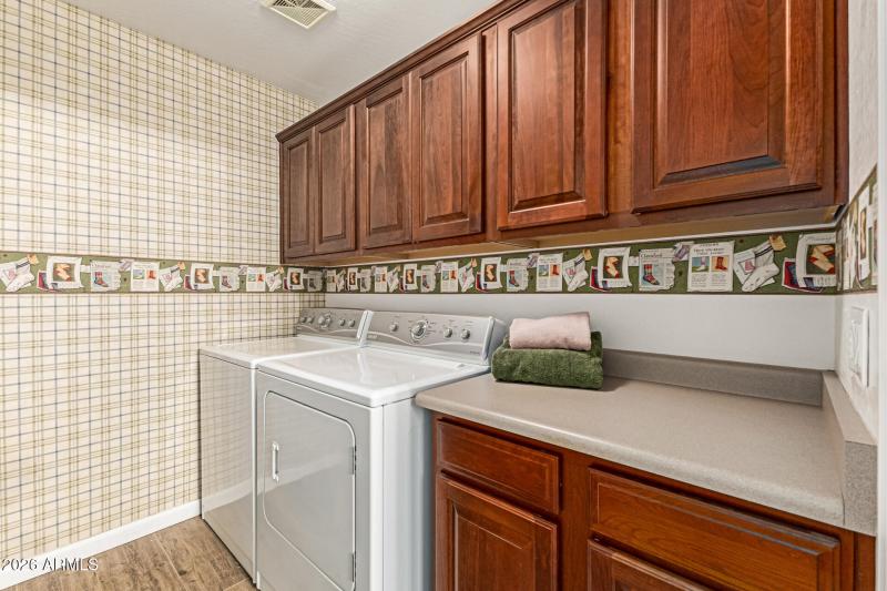Private laundry room