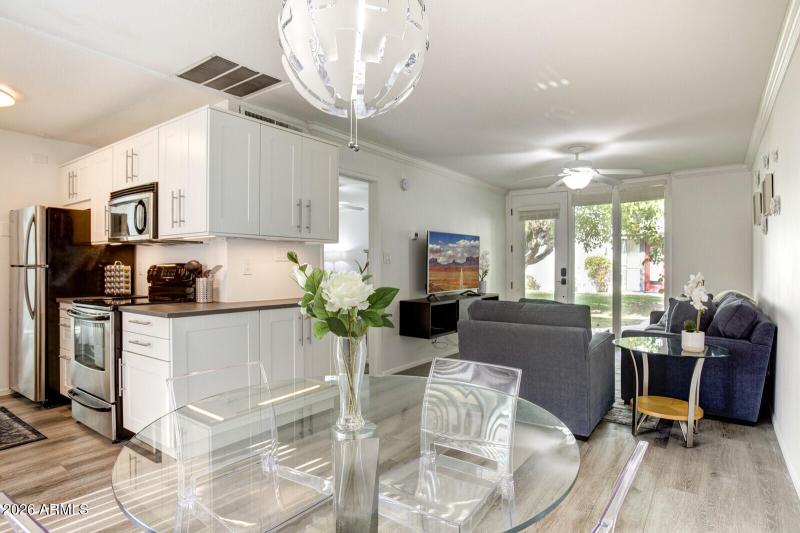 Living Dining and Kitchen