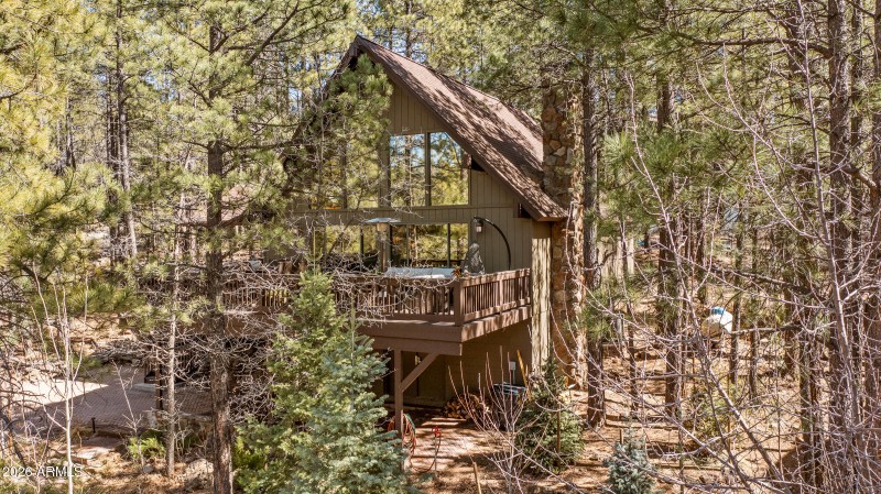 Surrounded by Towering Pines!