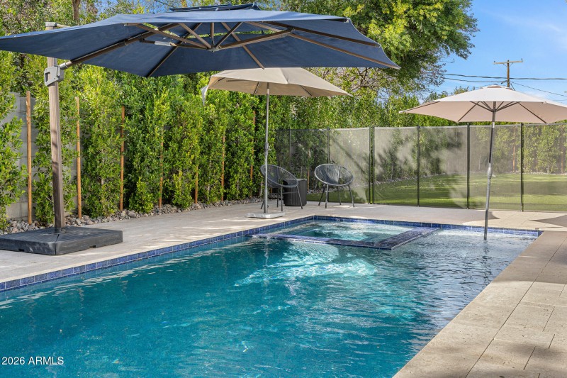 36gated pool and spa