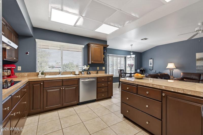 Kitchen toward Dinette Area