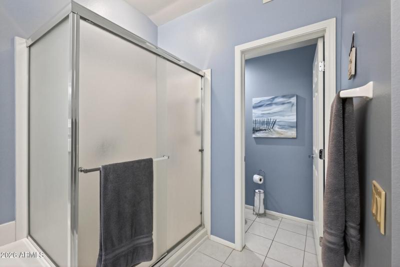 Shower & private toilet room