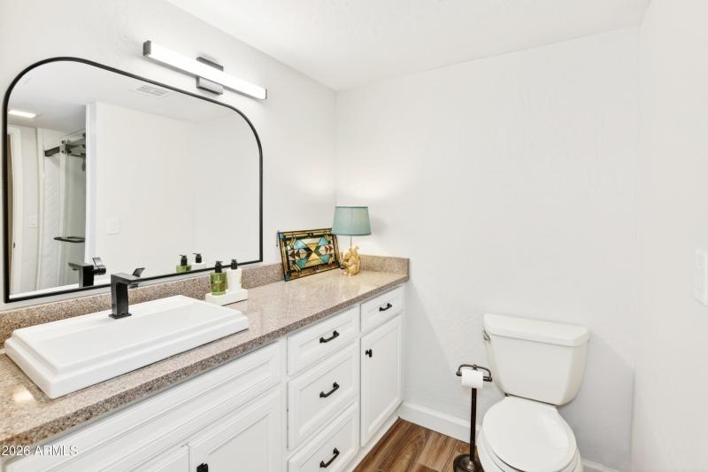 Primary bathroom main level