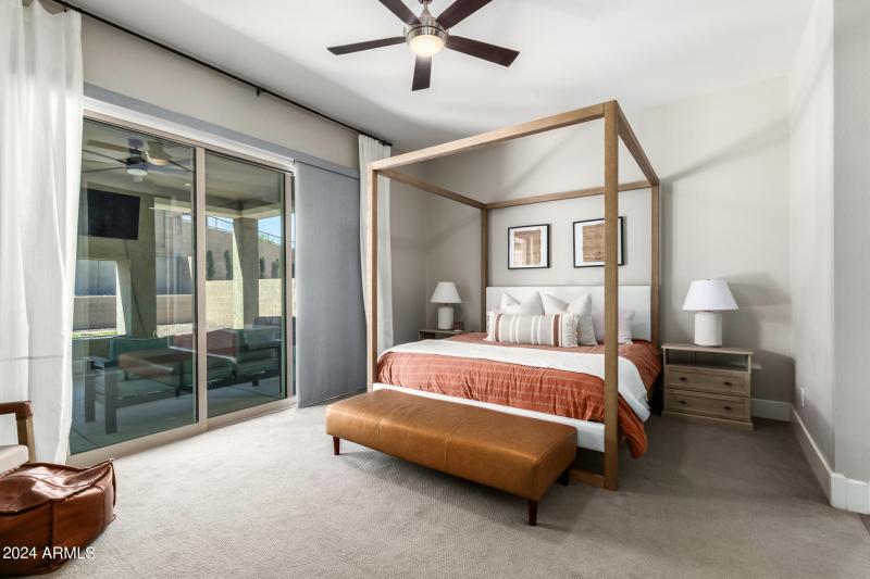 Primary Suite- overlooks backyard