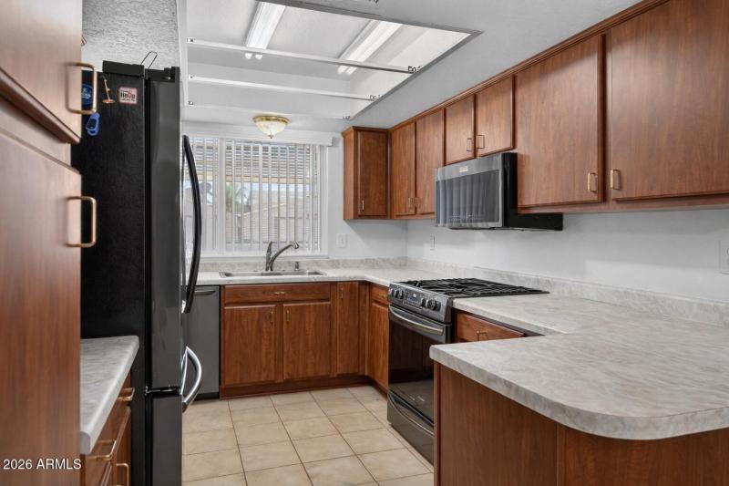 Kitchen with lots of storage
