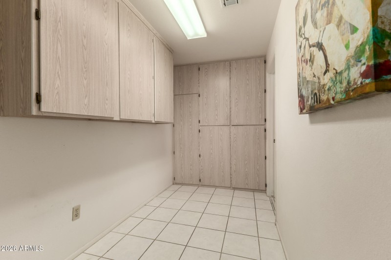 Lots of Storage in Utility Room