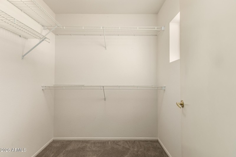Large Walk in Closet in 2nd Bedroom