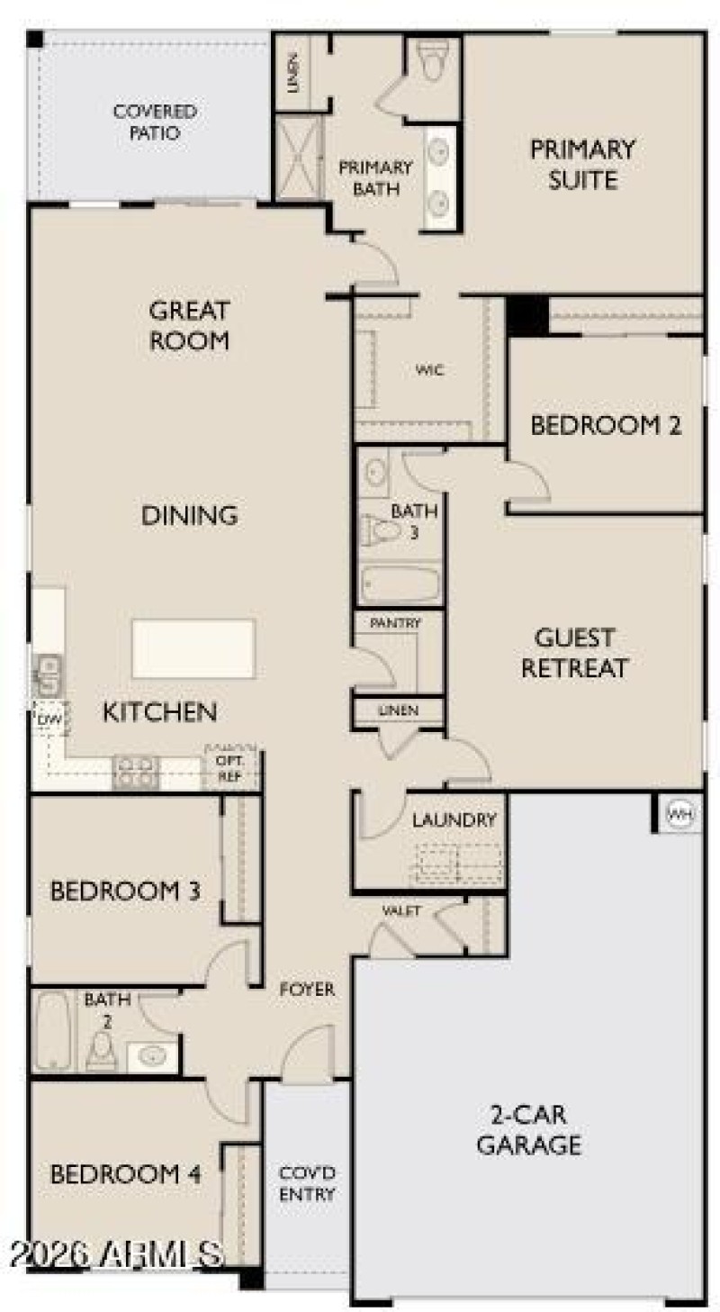 Lavender Floor Plan-R