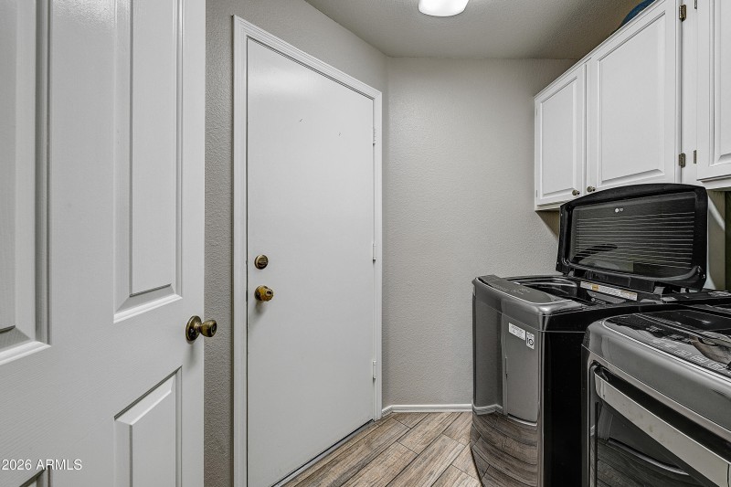 Laundry Room off Garage