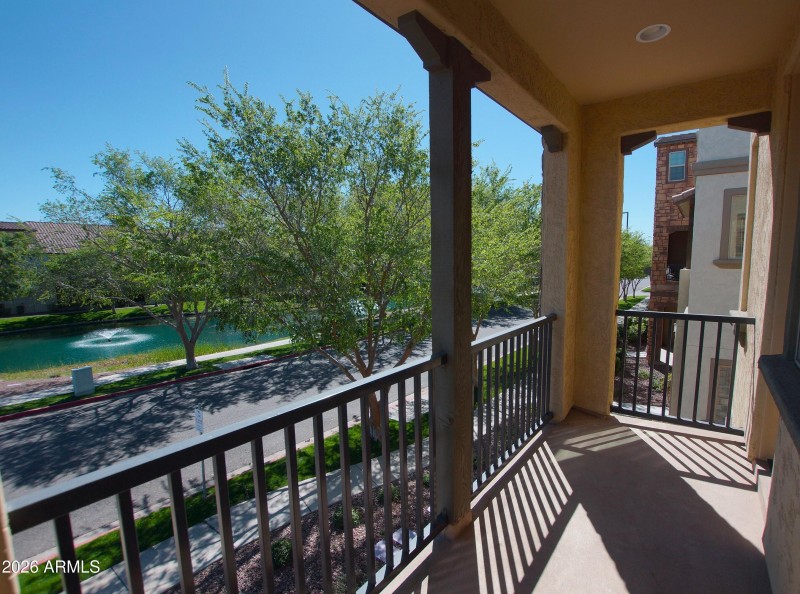 Lake View from Balcony