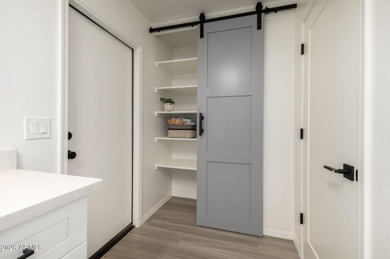 2nd pantry in laundry