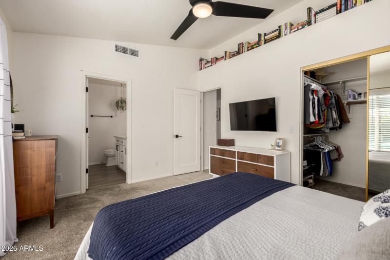 Primary bedroom to bath