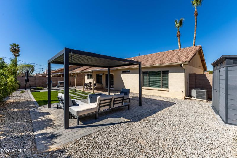 Another back yard view