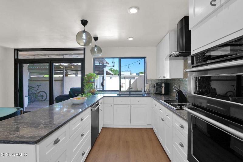 fully remodeled kitchen