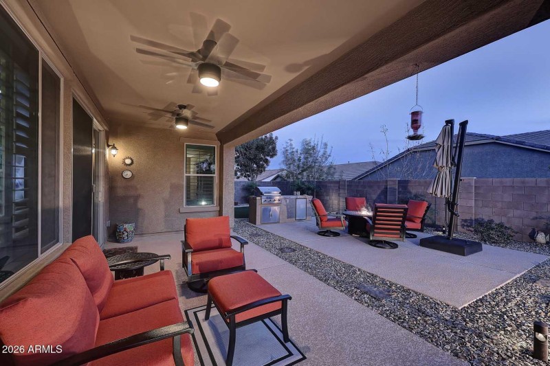 Night-Covered Patio-View