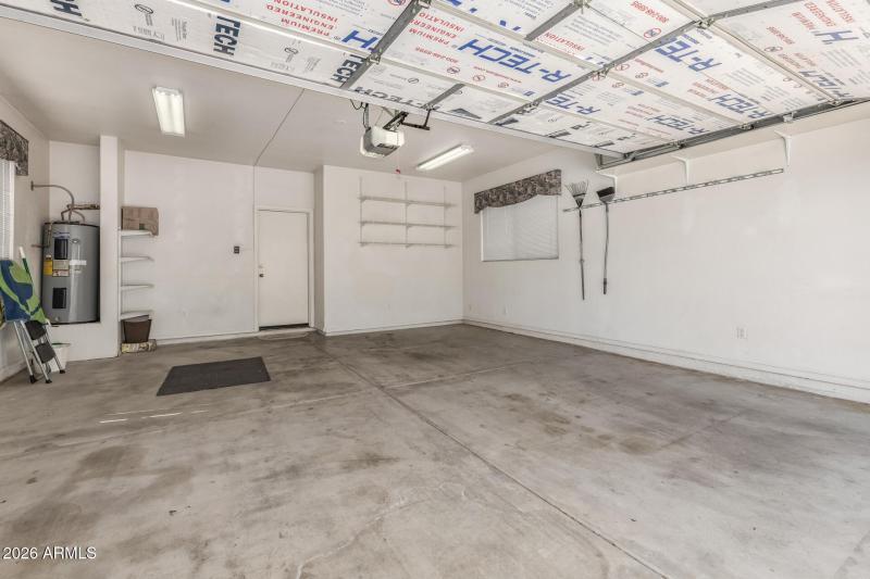 Garage With Upgraded Insulation