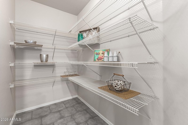 HUGE walk in pantry