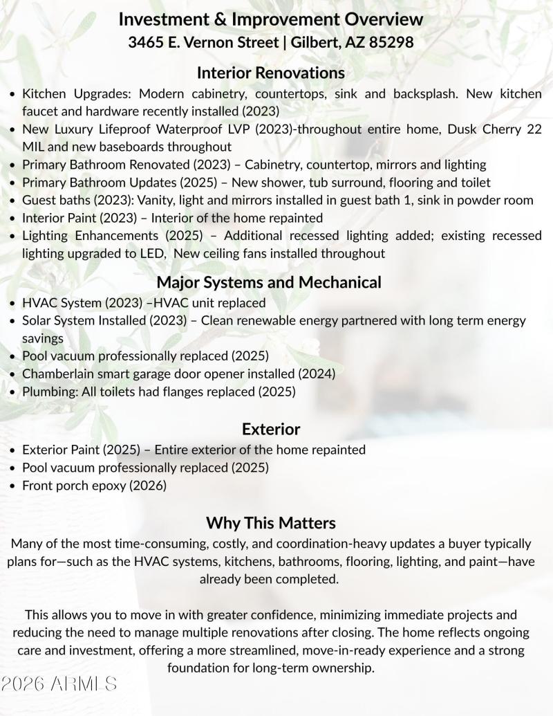 Investment & Improvement Overview_3465 E
