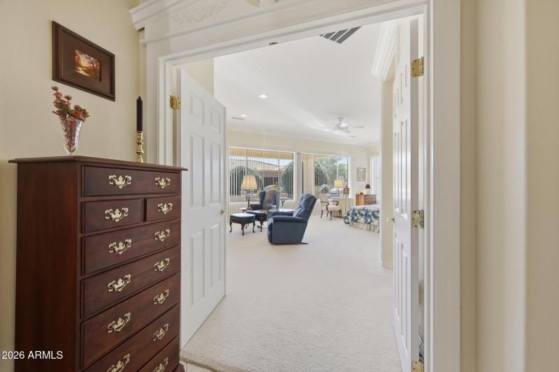 Entry to primary suite