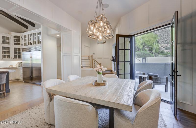 Breakfast Room with outdoor patio